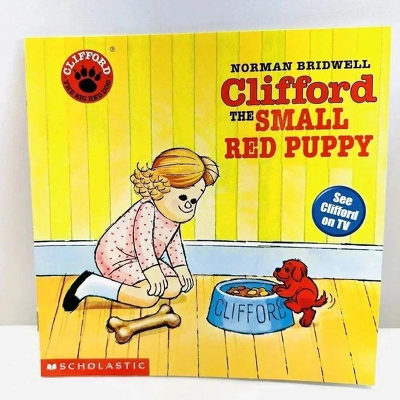 Scholastic Other - CLIFFORD THE SMALL RED PUPPY Paperback book by Norman Bridwell - Brand New